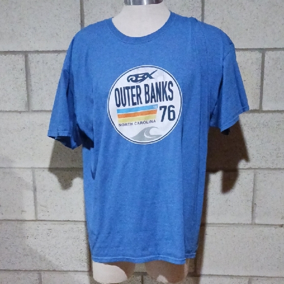 Other - Outer Banks Blue Graphic T-Shirt Mens Size XXL